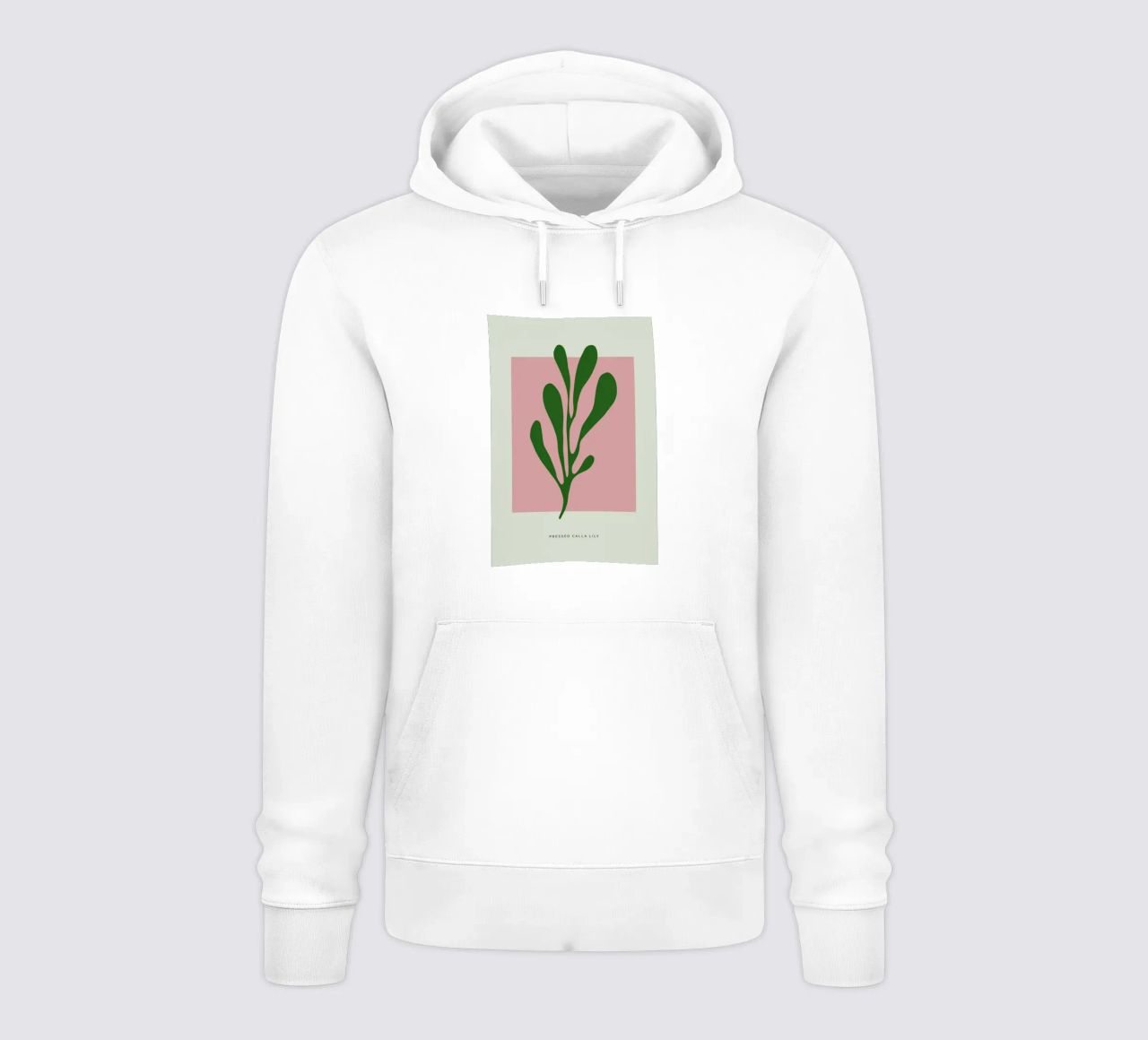 Pressed Calla Lily felpa con cappuccio da Studio One
