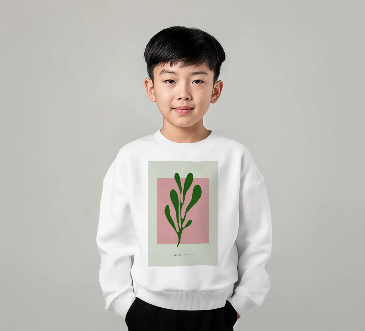 Pressed Calla Lily felpa bambino da Studio One