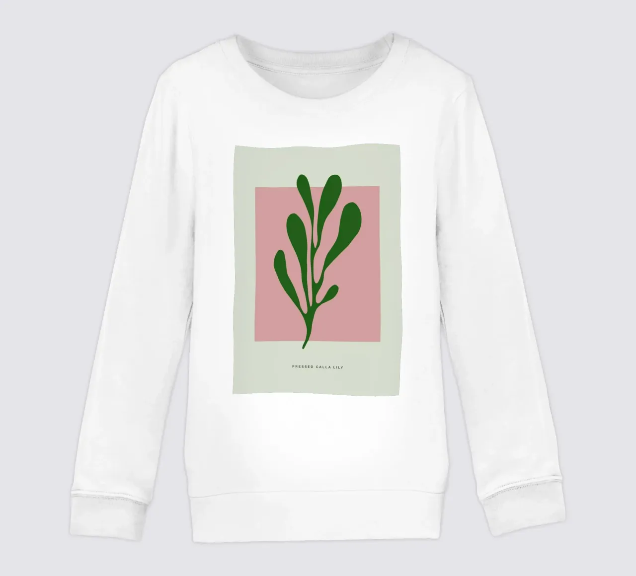 Pressed Calla Lily Kinder Sweatshirt von Studio One