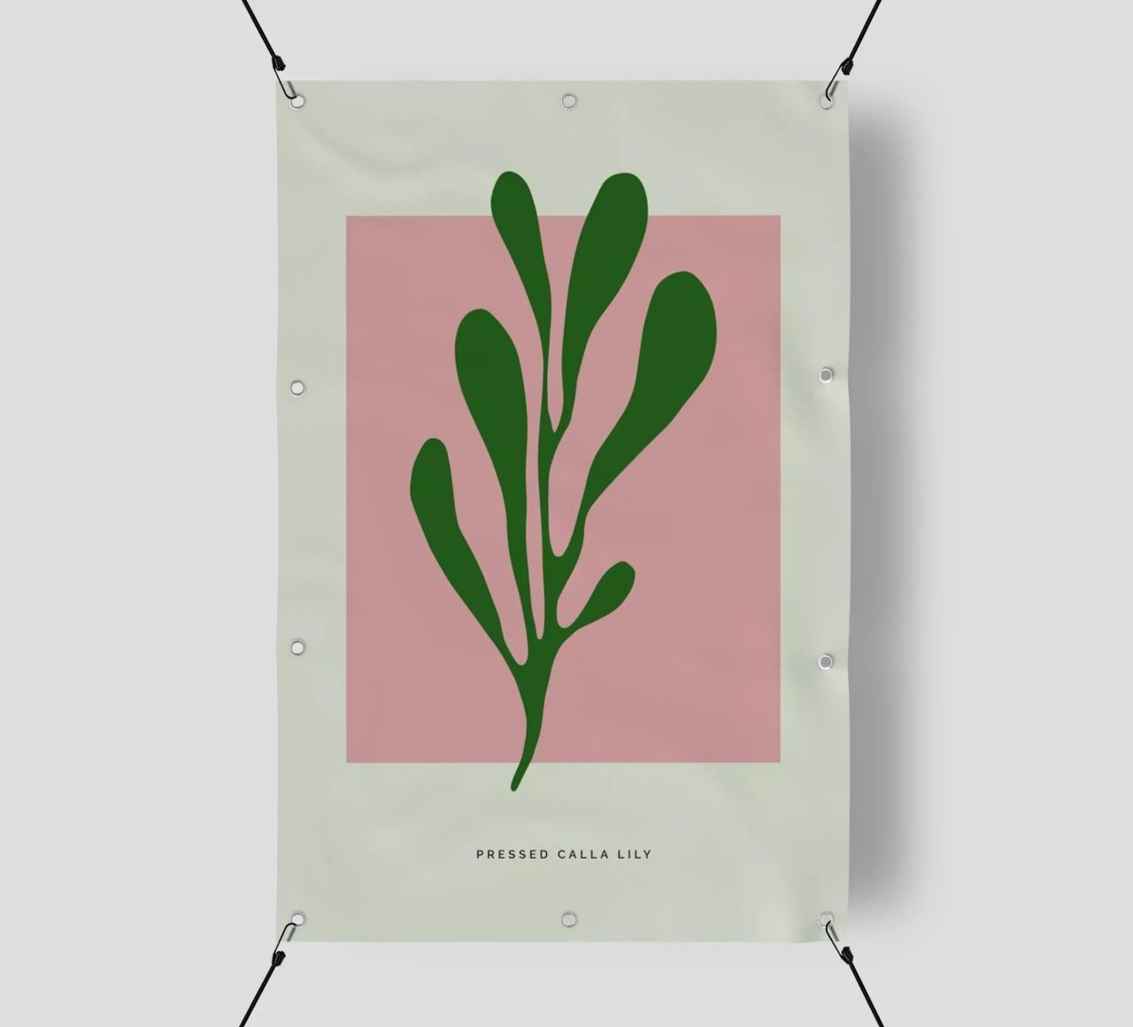 Pressed Calla Lily telo in pvc da Studio One