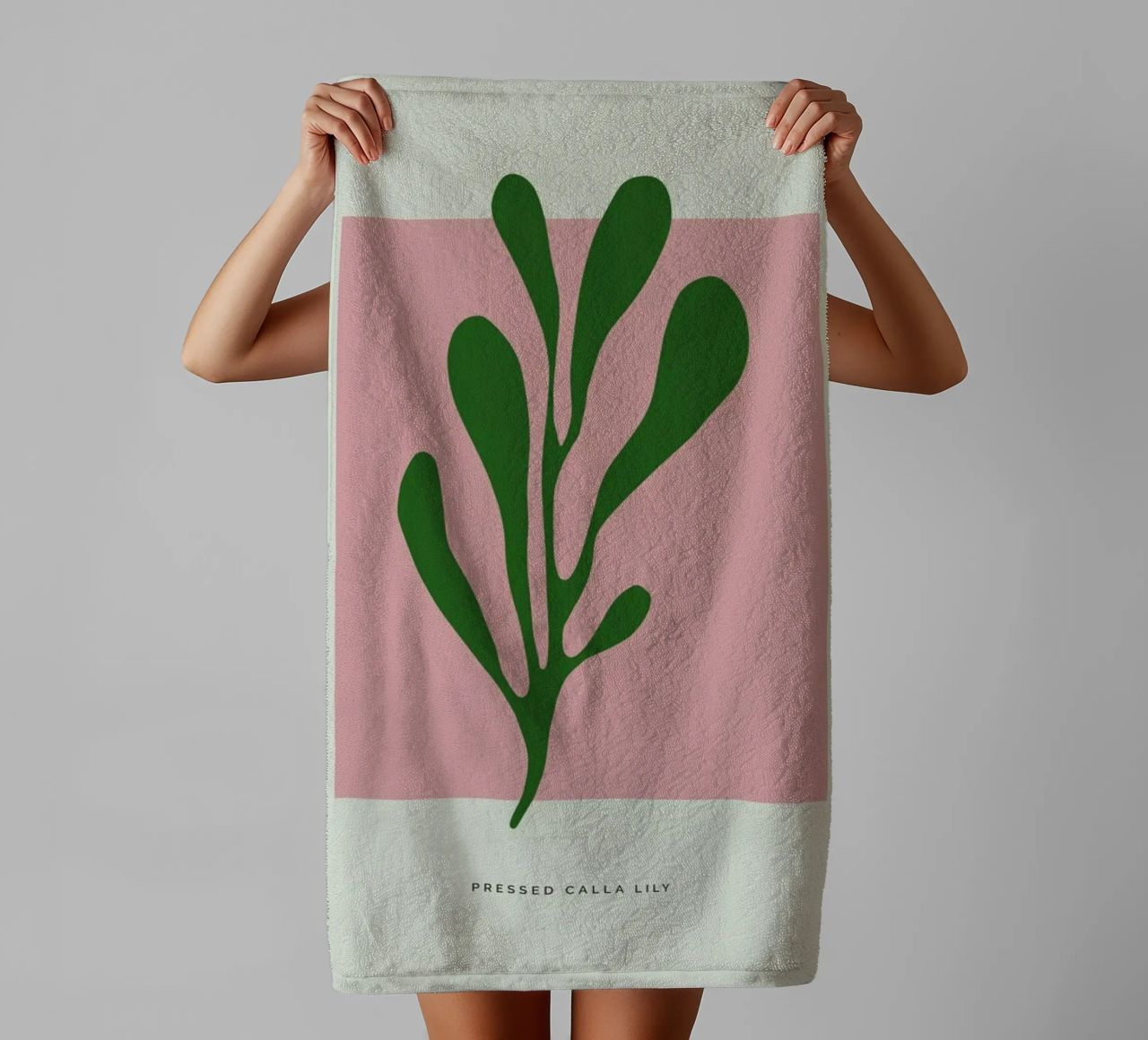 Pressed Calla Lily serviette de bain de Studio One