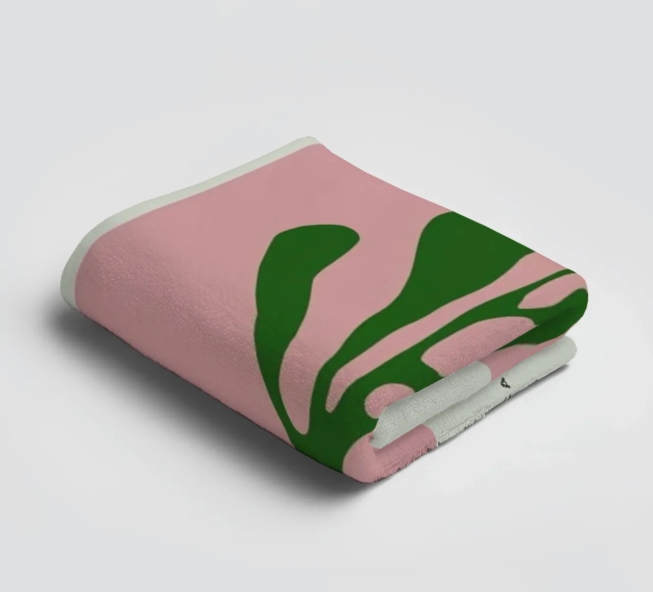 Pressed Calla Lily badhanddoek van Studio One