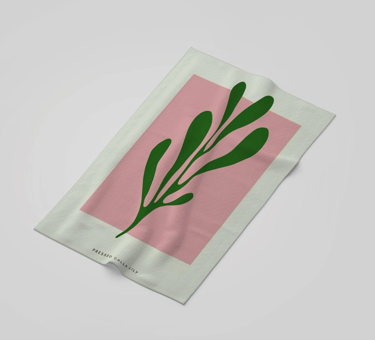 Pressed Calla Lily telo mare da Studio One
