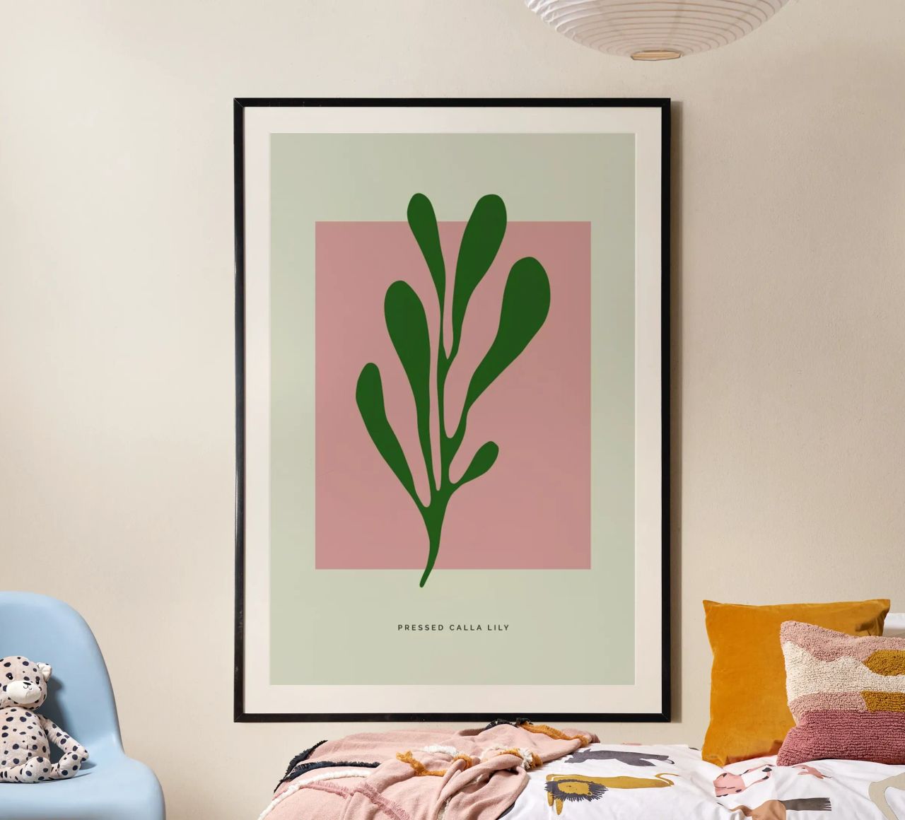 Pressed Calla Lily poster de Studio One