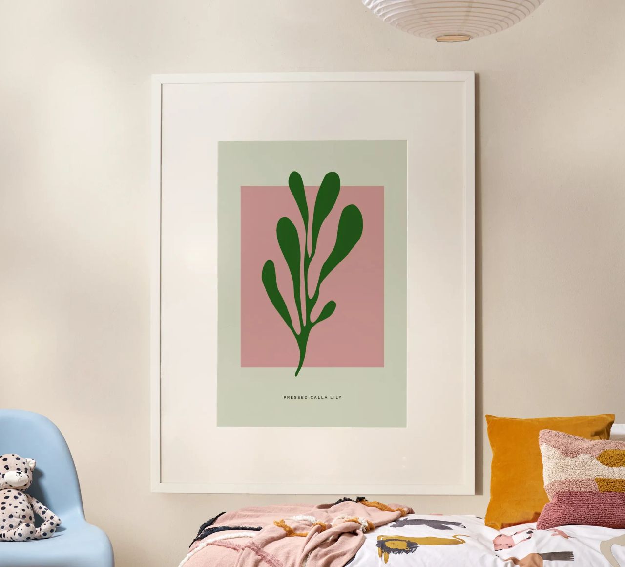 Pressed Calla Lily poster de Studio One