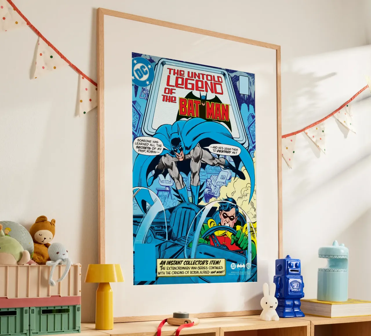 The Untold Legend of the Batman poster da Comic Covers by Warner Bros.