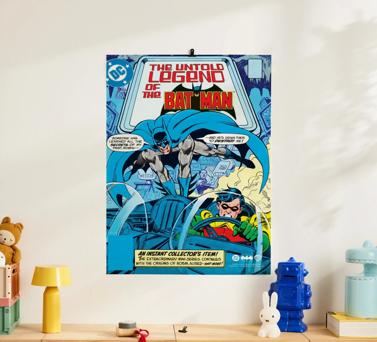 The Untold Legend of the Batman poster da Comic Covers by Warner Bros.