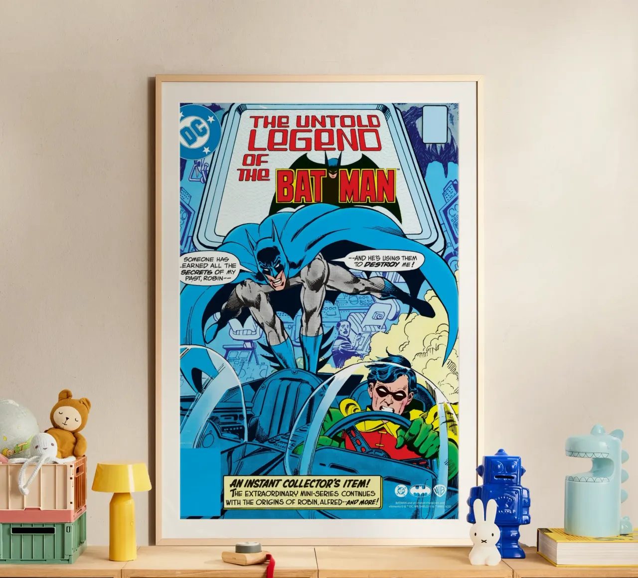 The Untold Legend of the Batman poster da Comic Covers by Warner Bros.