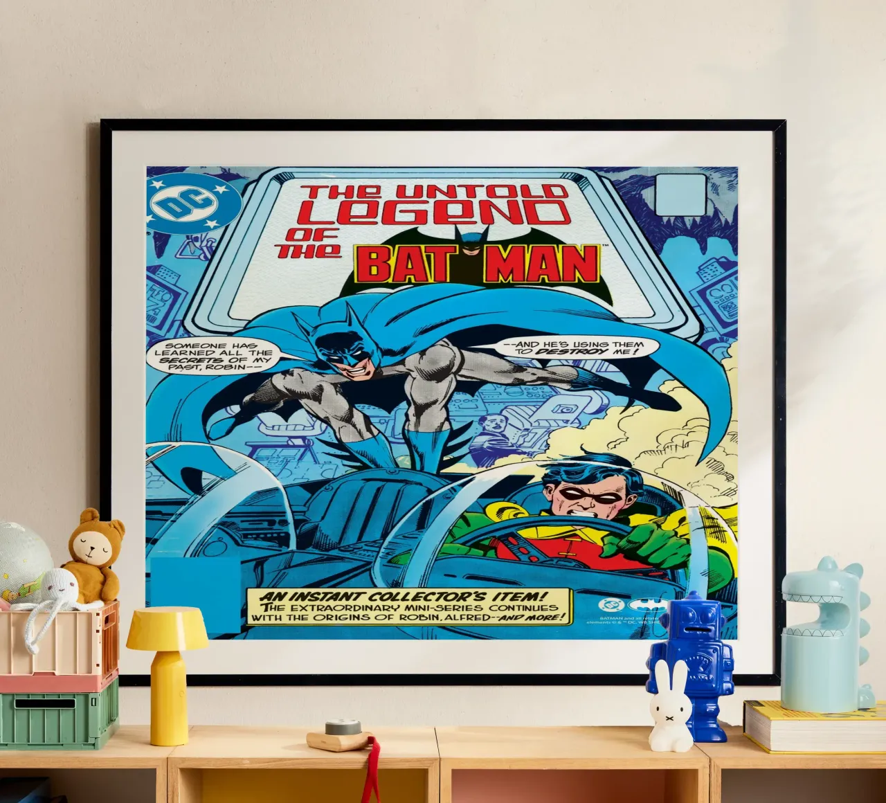 The Untold Legend of the Batman poster da Comic Covers by Warner Bros.