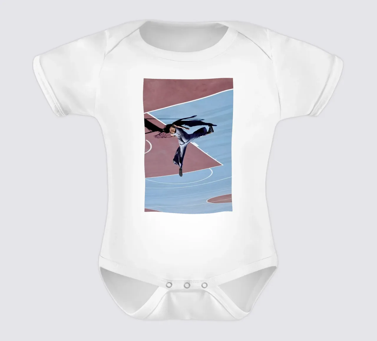 High Kick @sotirisbougas body neonato maniche corte da EyeEm Mobile GmbH