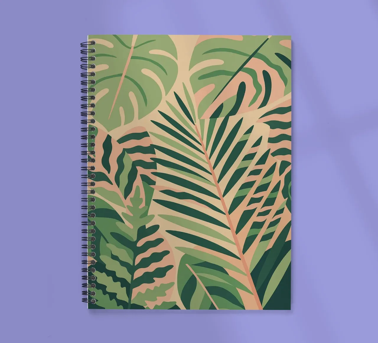 Tropical Leafs II Ringbuch von Aquarevo