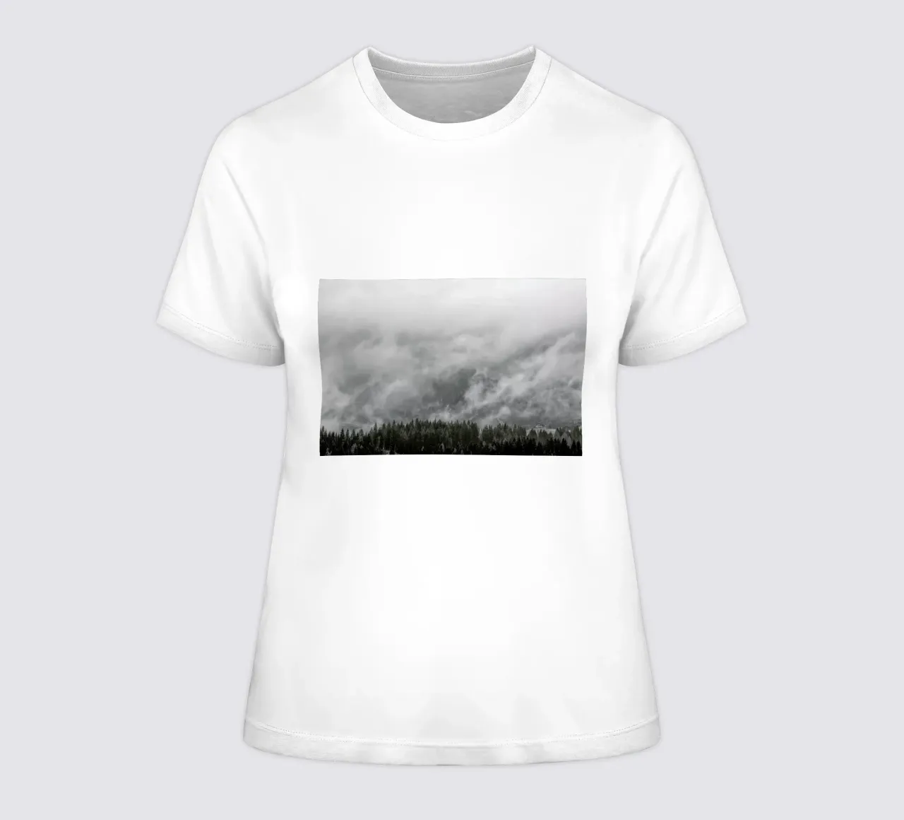 Alp With A View t-shirt da donna da Nur Mut