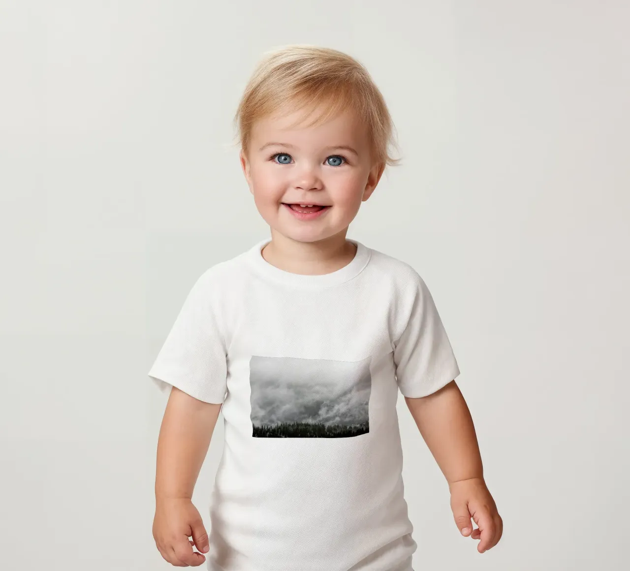 Alp With A View baby t-shirt by Nur Mut