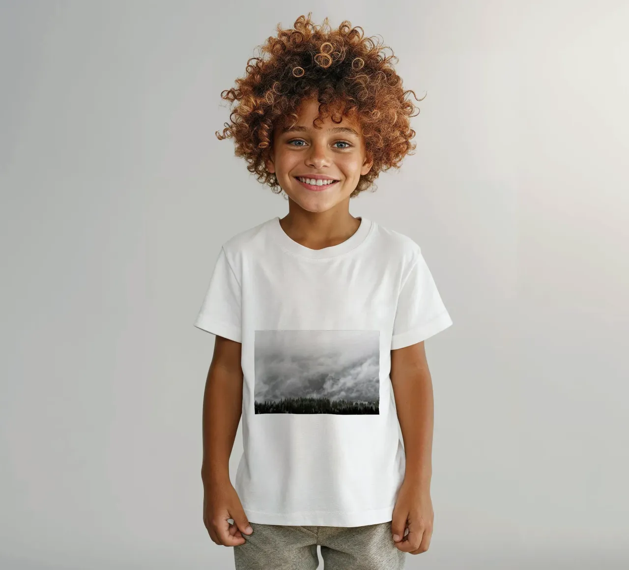 Alp With A View t-shirt bambini da Nur Mut