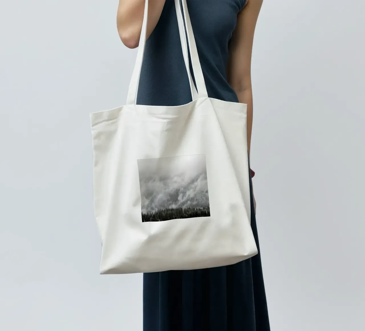 Alp With A View borsa in juta da Nur Mut