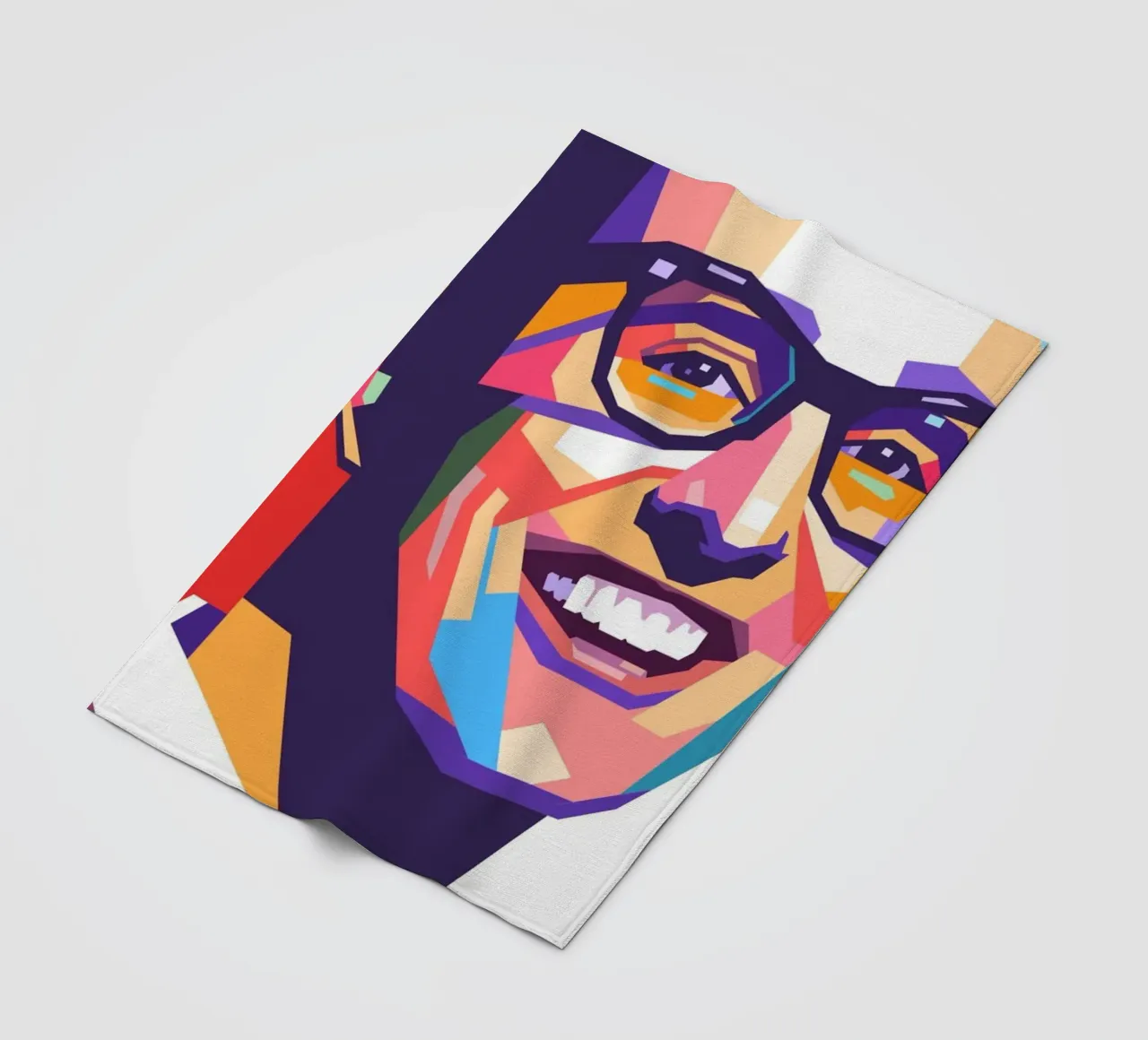 Buddy Holly pop art coperta in pile da Hantamrata