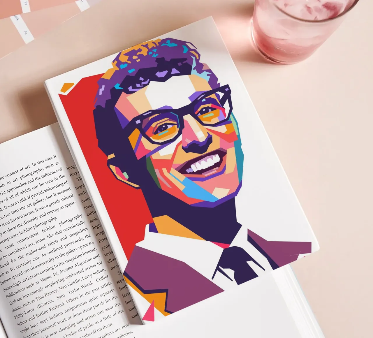 Buddy Holly pop art notebook by Hantamrata
