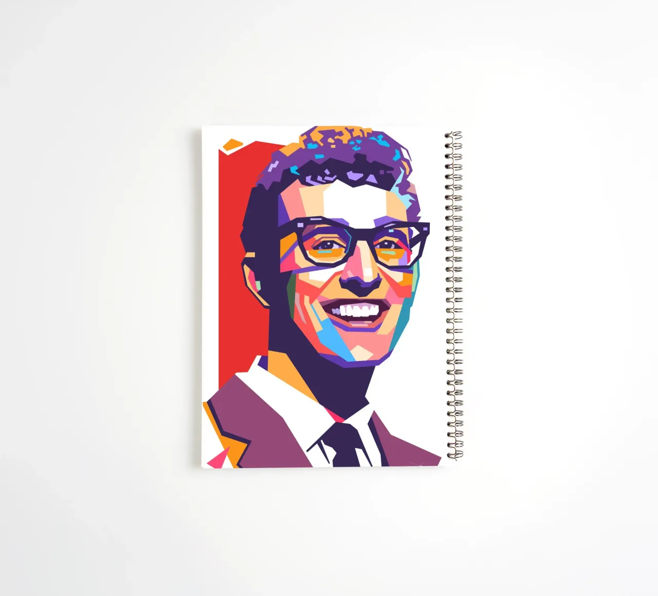 Buddy Holly Pop Art Ringbuch von Hantamrata