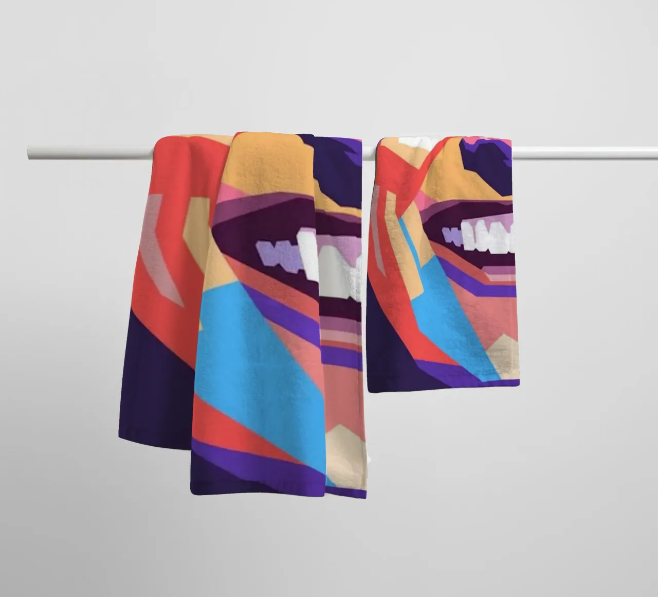 Buddy Holly pop art asciugamano da bagno da Hantamrata
