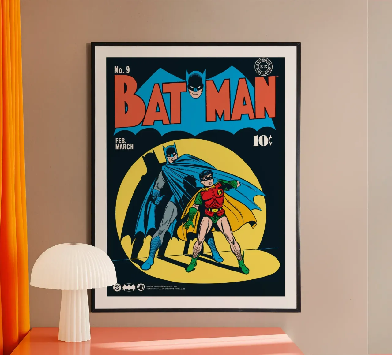 Batman No. 9 carta hahnemühle da Comic Covers by Warner Bros.