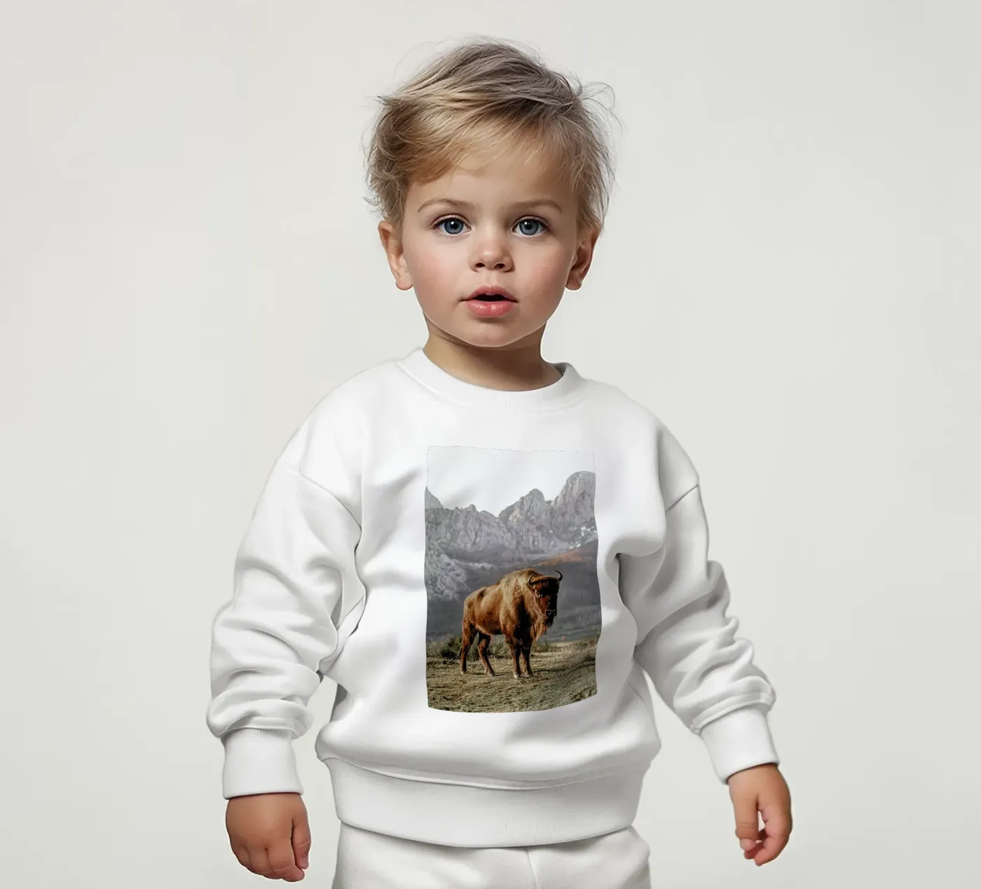 Early Riser felpa neonato da Natural Kingdom