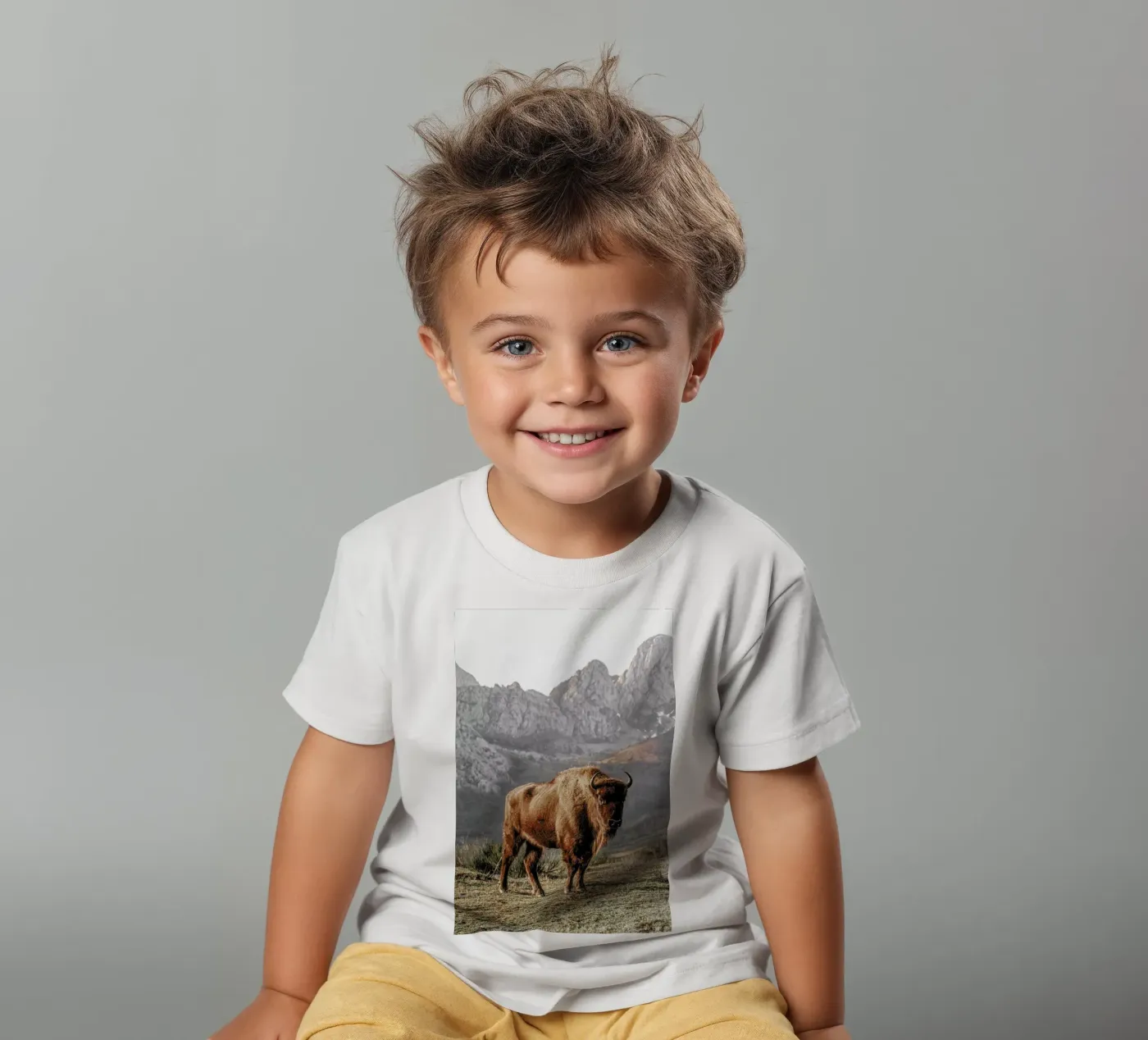 Early Riser kinder t-shirt van Natural Kingdom