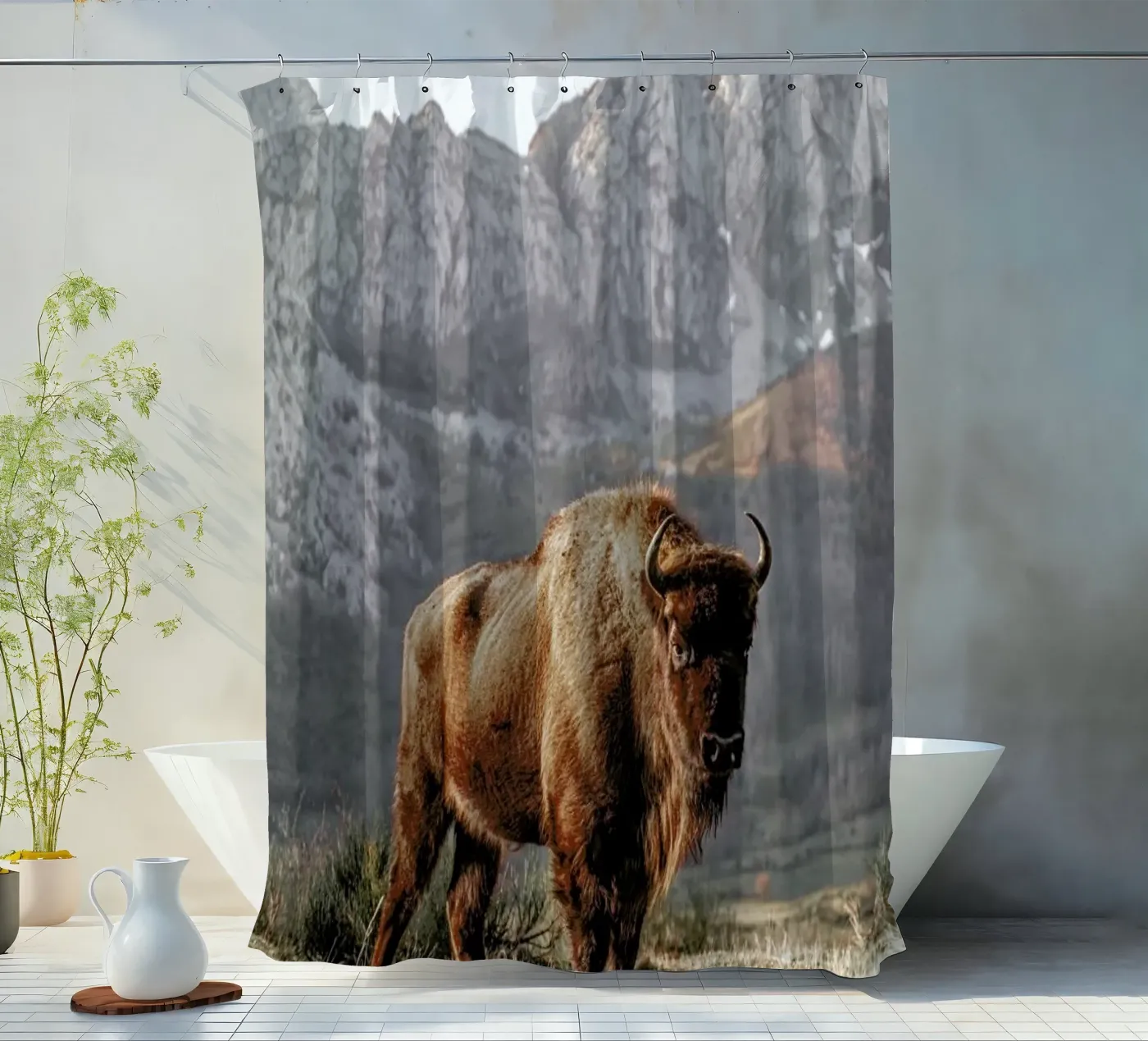 Early Riser tenda da doccia da Natural Kingdom