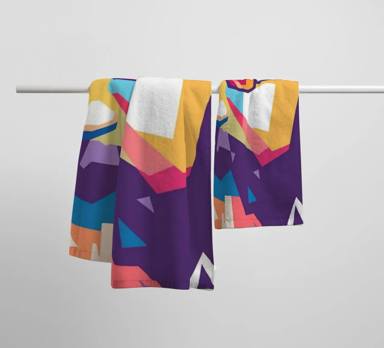 Ludwig Eduard Boltzmann pop art portrait towel by Hantamrata