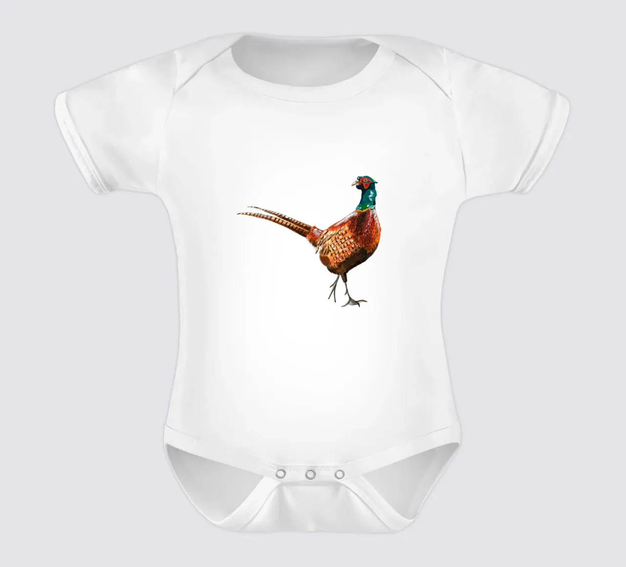 Pheasant body neonato maniche corte da Femke Zwaan