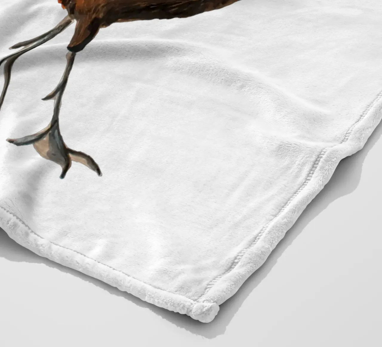 Pheasant Fleecedecke von Femke Zwaan