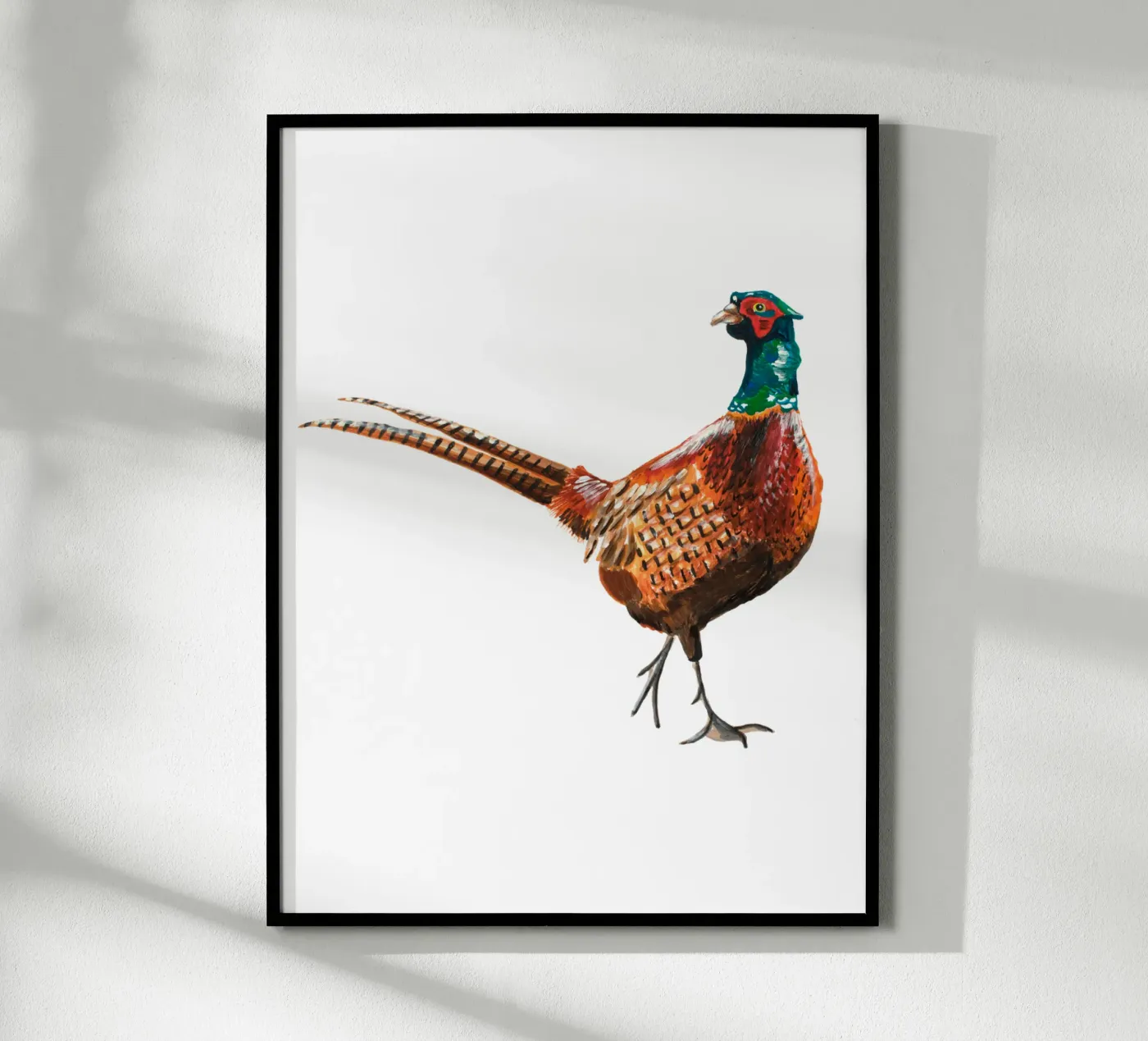 Pheasant poster van Femke Zwaan