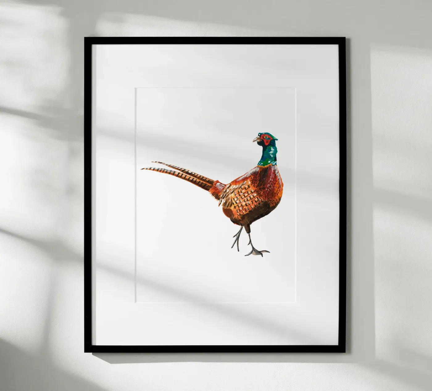 Pheasant Poster von Femke Zwaan