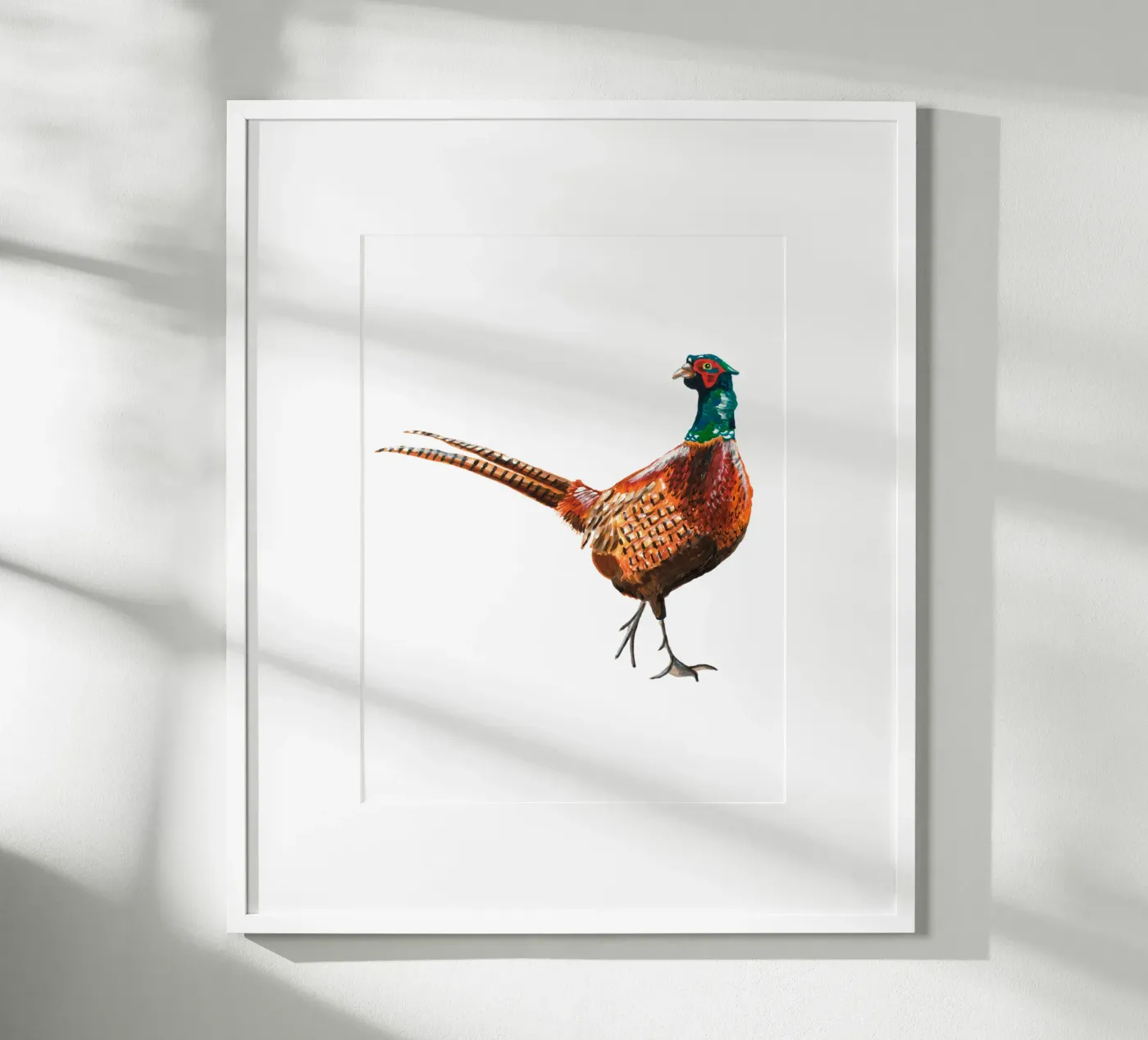 Pheasant Poster von Femke Zwaan