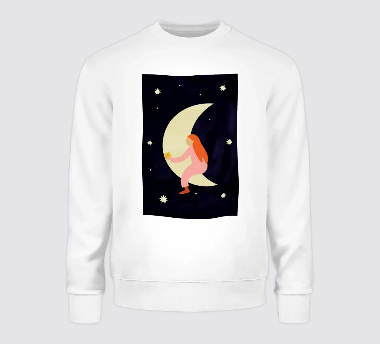Lullaby Moon felpa da Little Flourishes