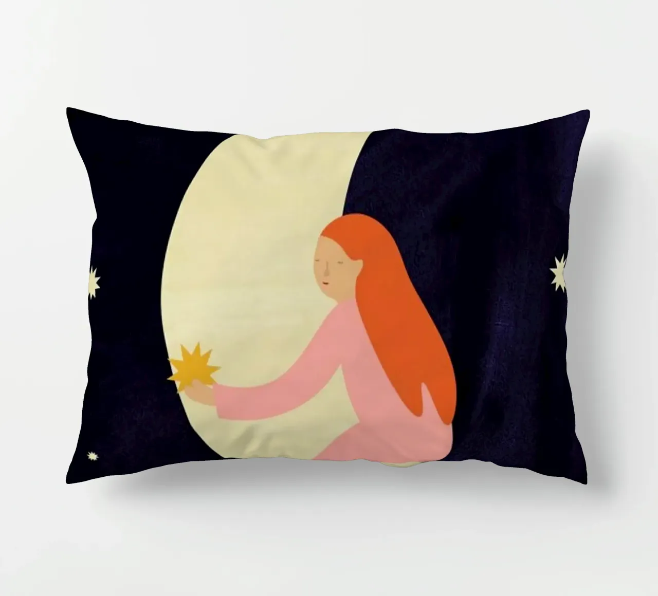 Lullaby Moon cuscino da Little Flourishes