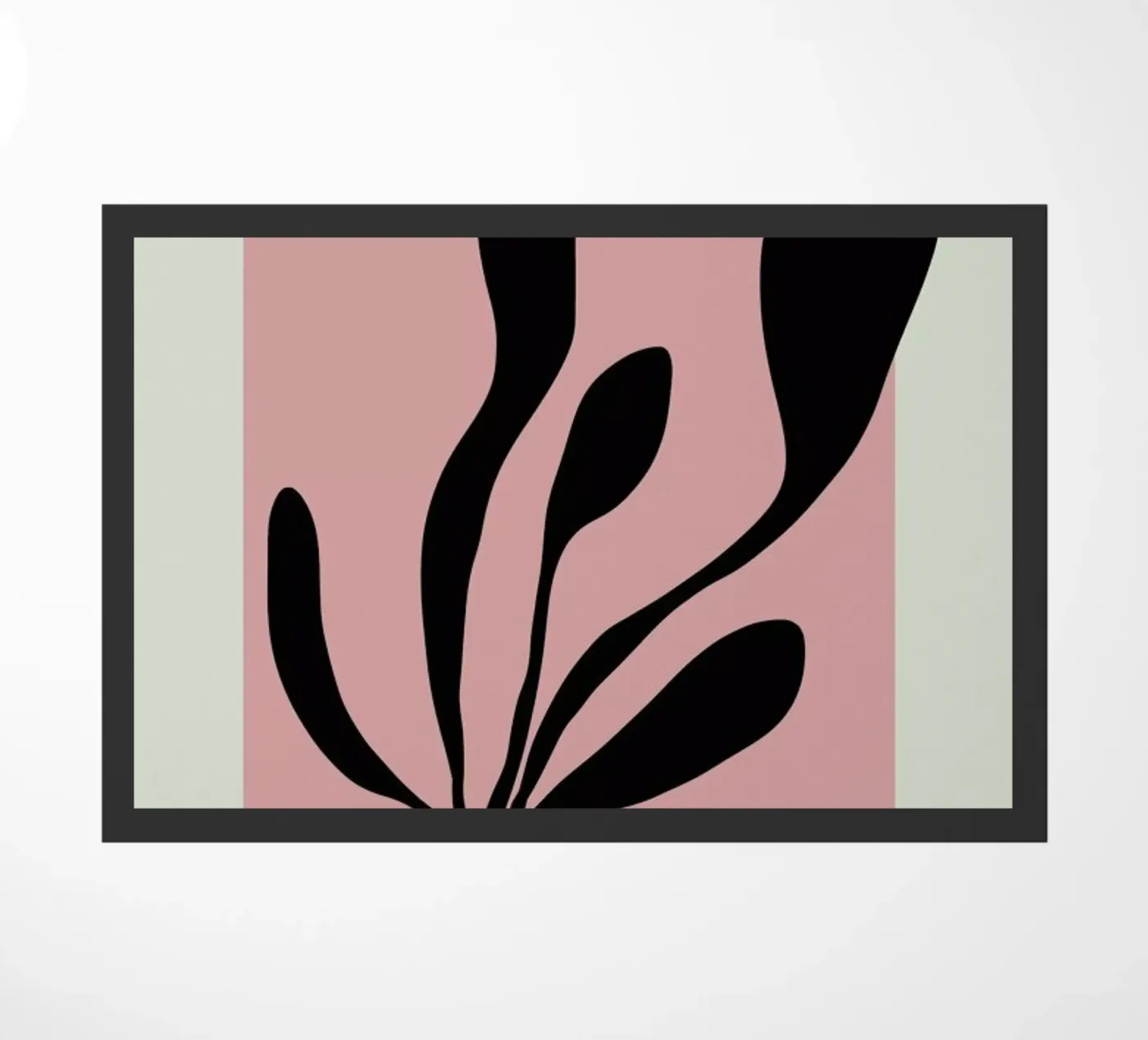 Pressed Iris doormat by Studio One