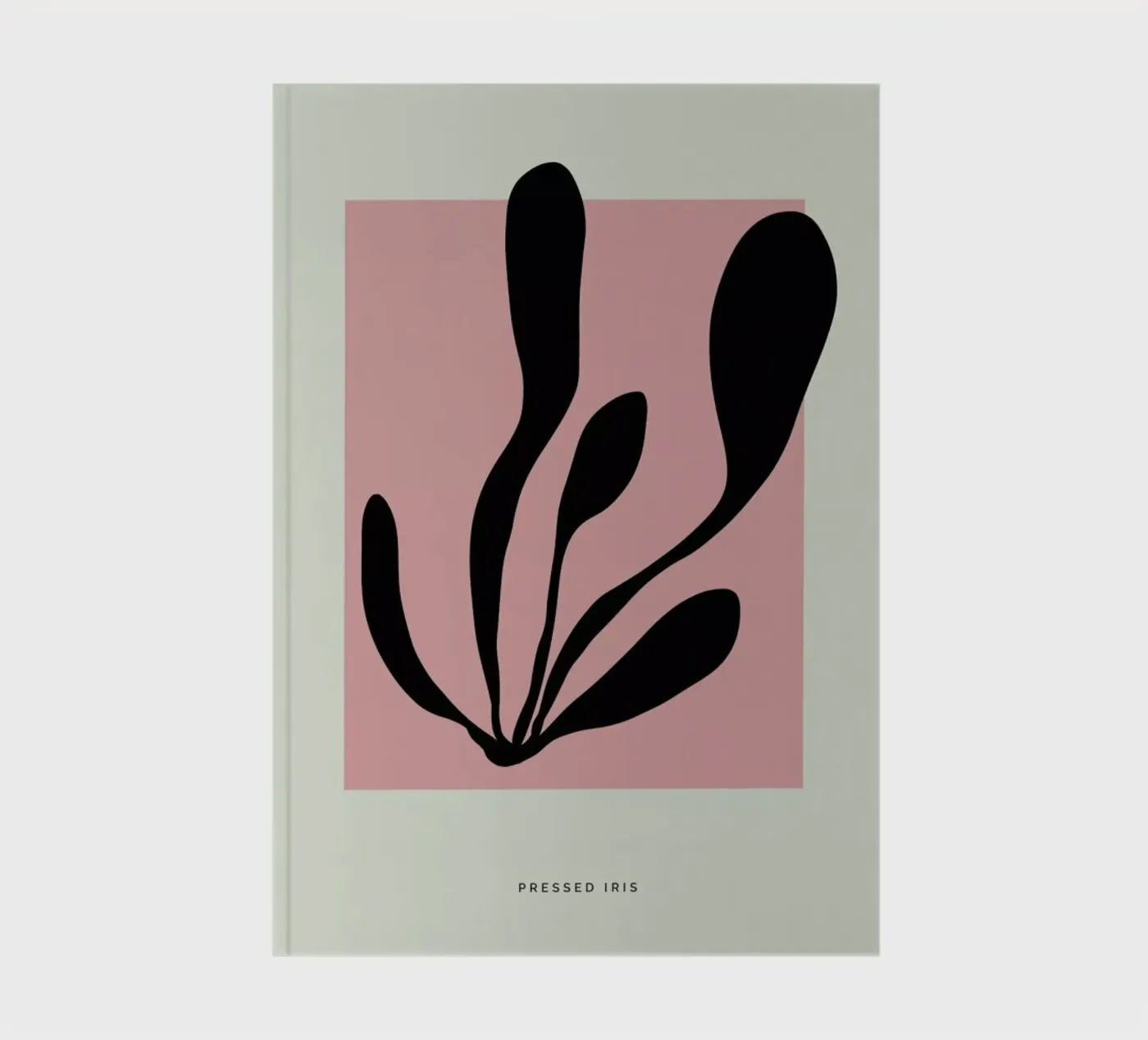 Pressed Iris notebook by Studio One