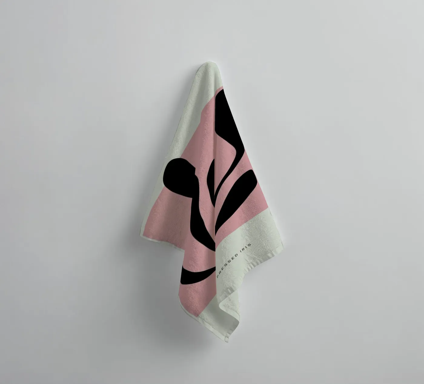 Pressed Iris towel by Studio One