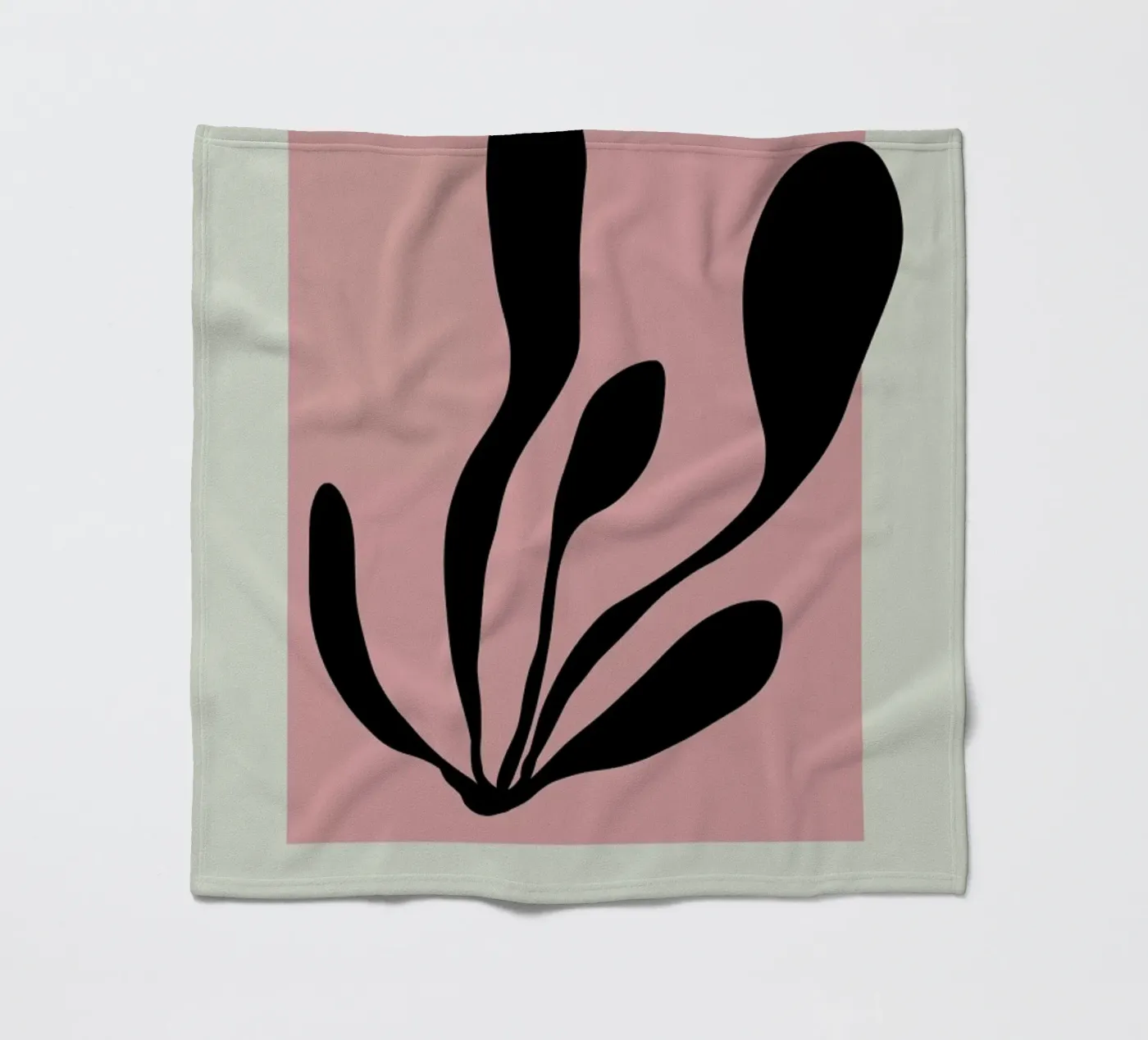 Pressed Iris Fleecedecke von Studio One