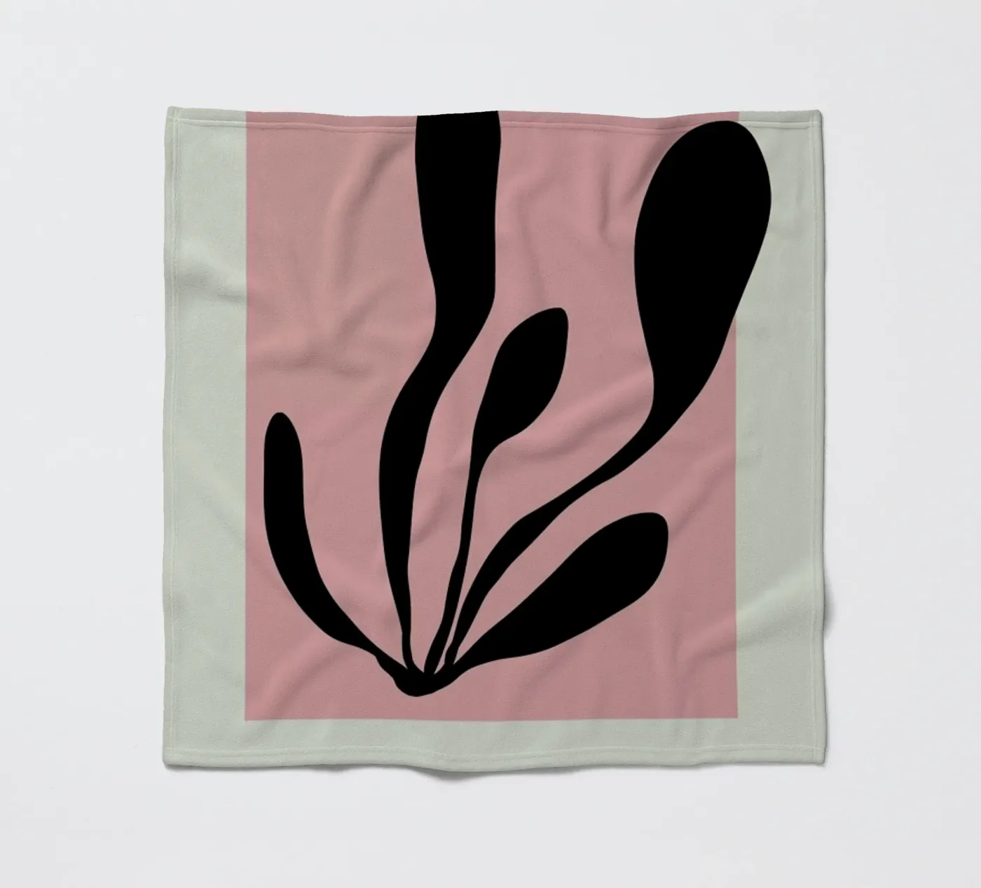 Pressed Iris Fleecedecke von Studio One
