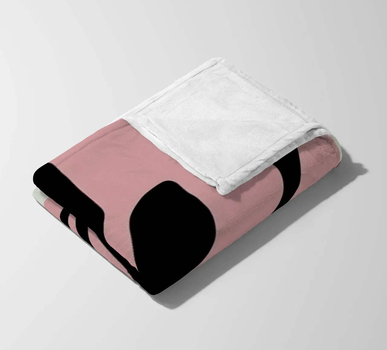 Pressed Iris Fleecedecke von Studio One