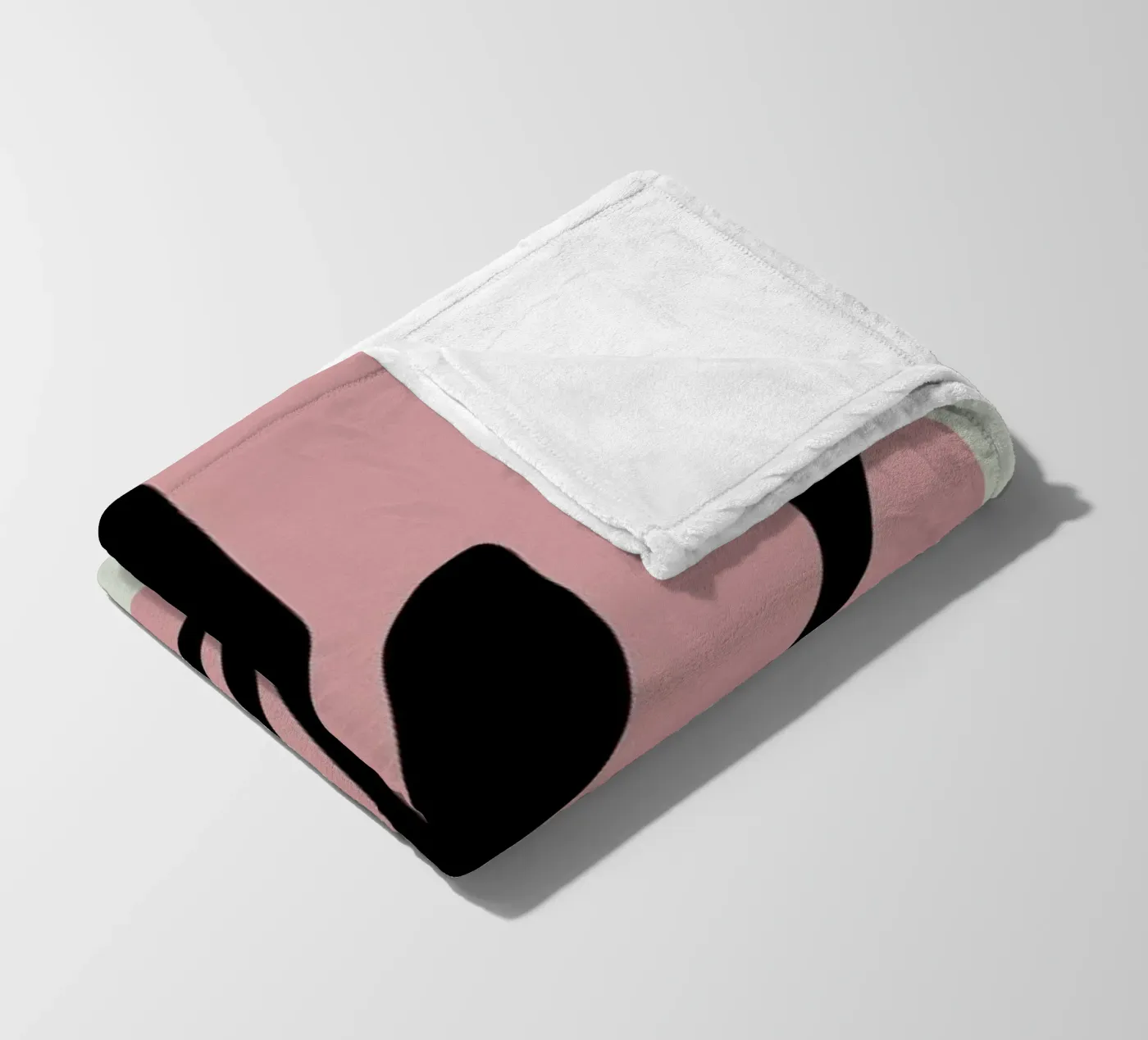 Pressed Iris Fleecedecke von Studio One