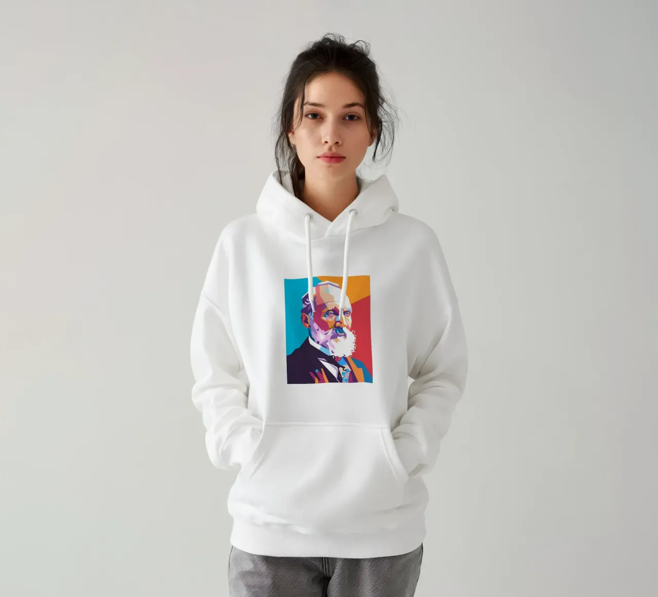 William Thompson pop art felpa con cappuccio da Hantamrata