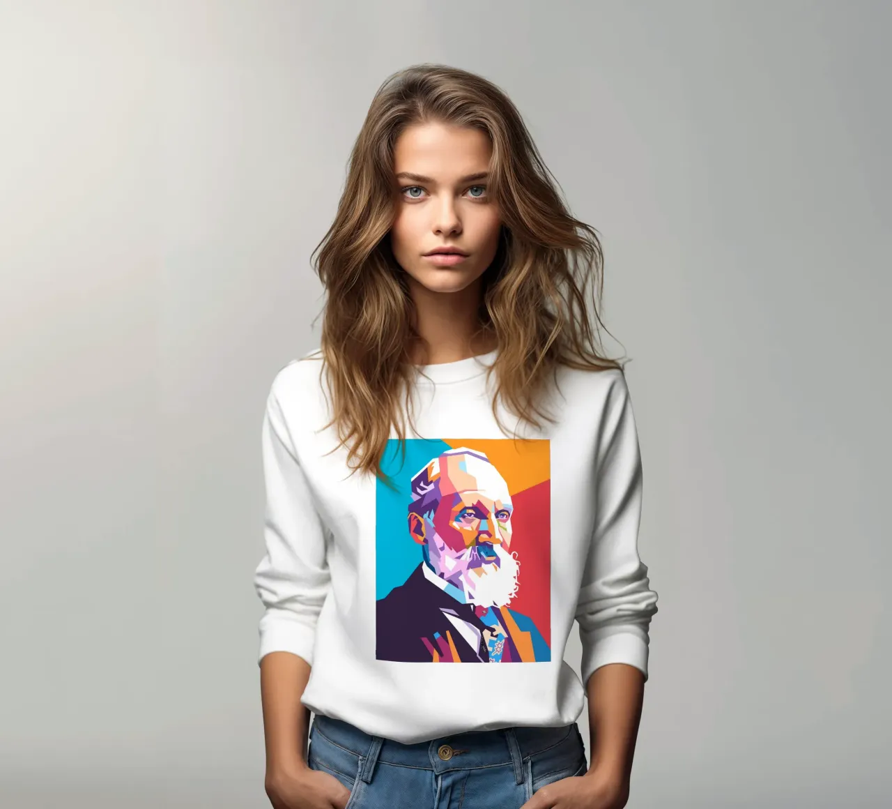 William Thompson pop-art sweatshirt van Hantamrata