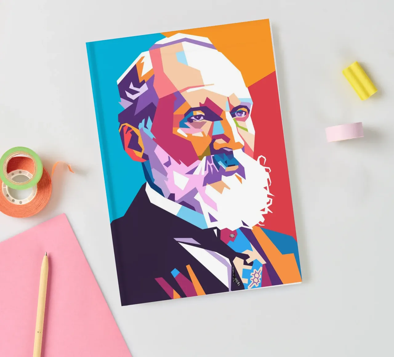 William Thompson Pop-Art Notizbuch von Hantamrata