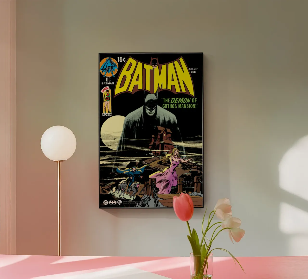 Batman #227 plexiglass da Comic Covers by Warner Bros.