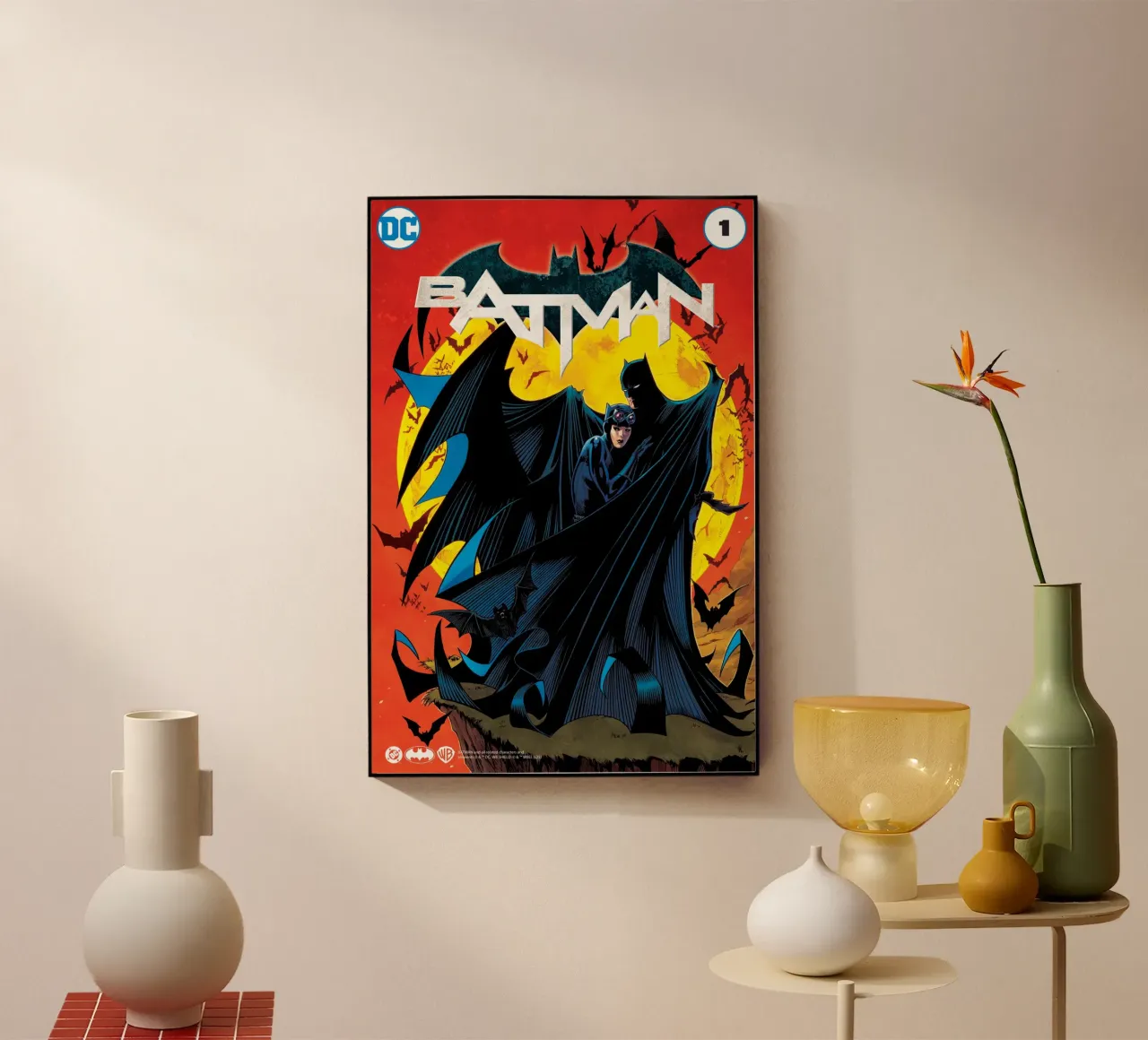 Batman #1 acrylic glass by Comic Covers by Warner Bros.