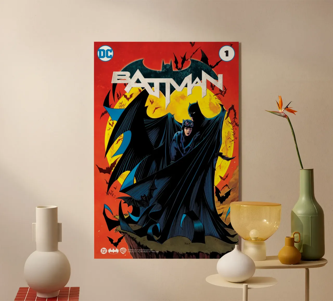 Batman #1 acrylic glass by Comic Covers by Warner Bros.