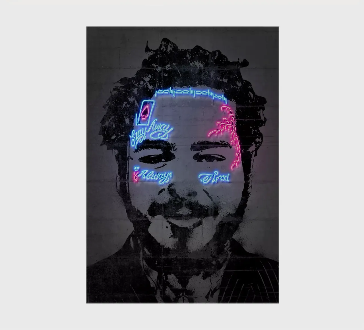 Post Malone notebook by Octavian