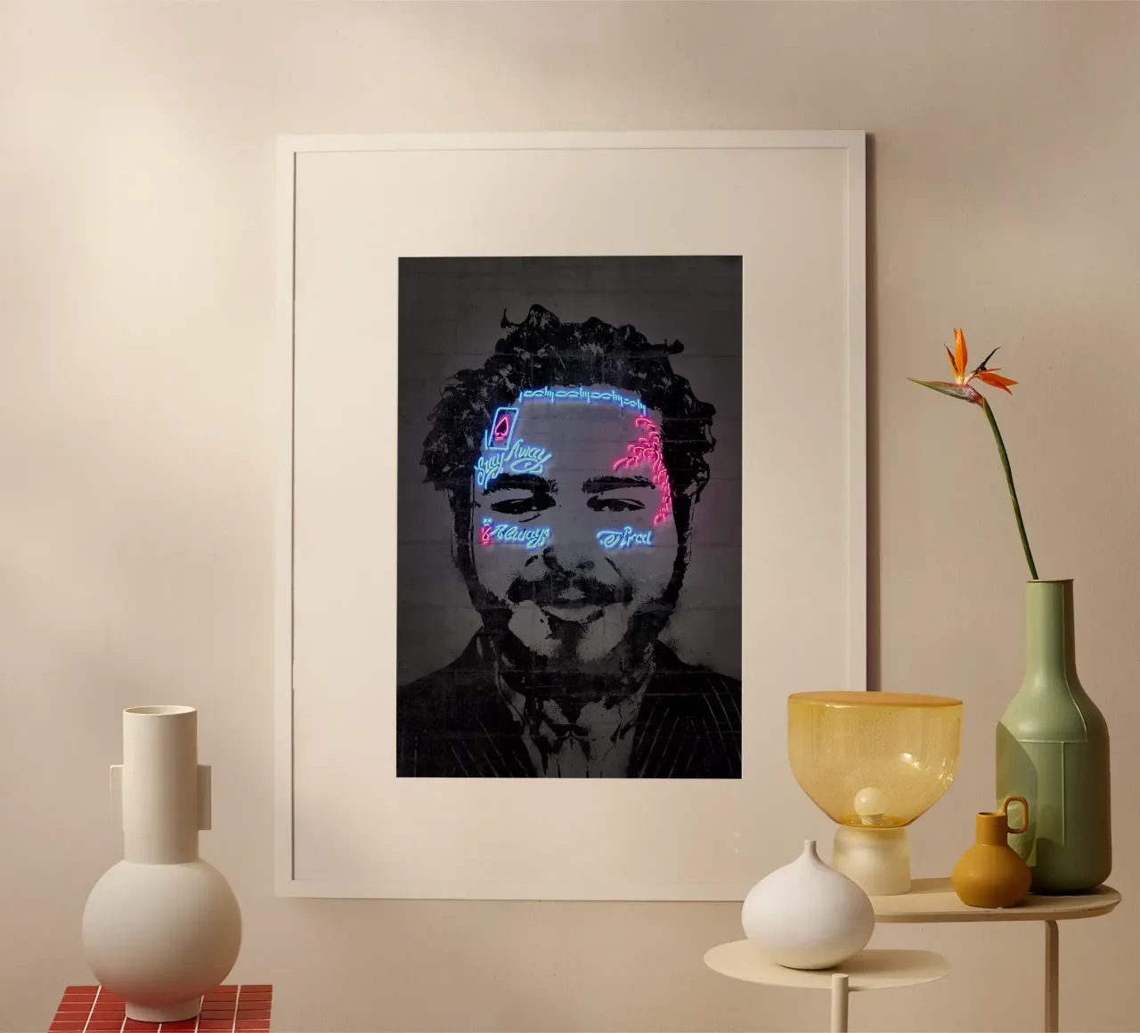 Post Malone carta hahnemühle da Octavian